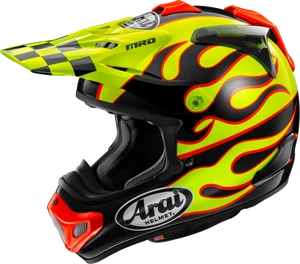 ARAI HELMETS VX-Pro4 Helmet - Flame - Yellow
