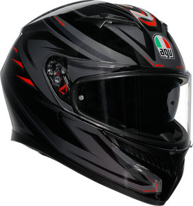AGV K3 Helmet - Syth - Black/Red - Large 2118381004-021-L