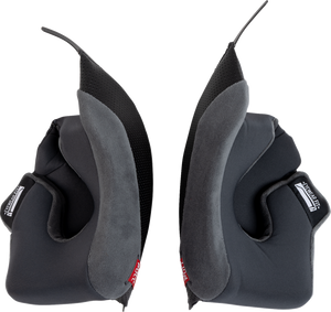 AGV K7 Cheek Pads - Gray/Black - 10 mm 2018500147-629-N