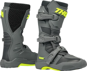 THOR Youth Blitz XR Boots - Gray/Charcoal
