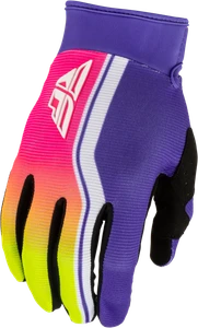 F 16 Raze Gloves Purple/Pink/Yellow Xs