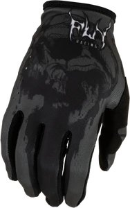 Youth Lite Dark Series Gloves Grey/Black Ys