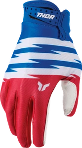 THOR Youth Launchmode Shockie Gloves - Red/Blue - XS 3332-2311