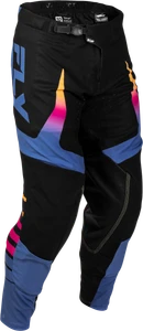 Evolution  Dst Le Bolt  Pants Black/Blue/Multi Sz 38