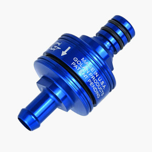 Golan Compact Fuel Filter w/1 Quick Release + 5/16" Barb Fittings