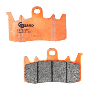 GBrakes HH Sintered Ceramic Brake Pads | GB0593-75