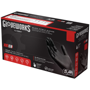 Gloveworks Nitrile Gloves 5 mil