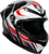 AGV K6 S Helmet - Karve - Matte Black/White/Red - 2XL 2118395002-025-XXL