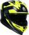 AGV K7 Helmet - Glimpse - Matte Black/Yellow Fluo - Large 2118399004-006-L