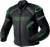 S1 D3o Leather Jacket Blk/Gry/Flo Grn Lg