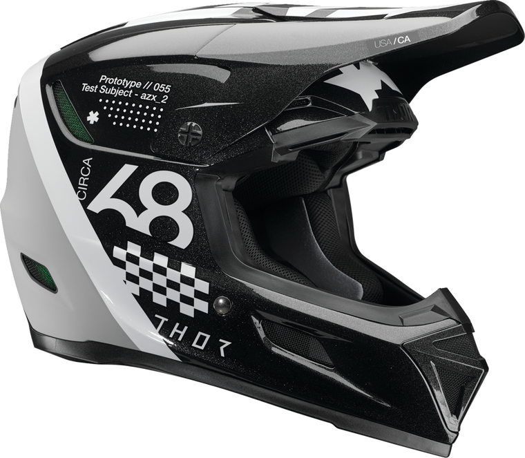 THOR Reflex Sport Helmet - Riot - MIPS® - Black/White - 2XL 0110-8780
