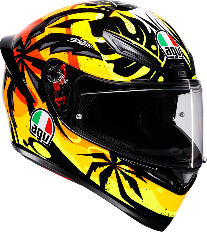 AGV K1 S Helmet - Tropicrush - Black/Orange - Large 2118394018-070-L