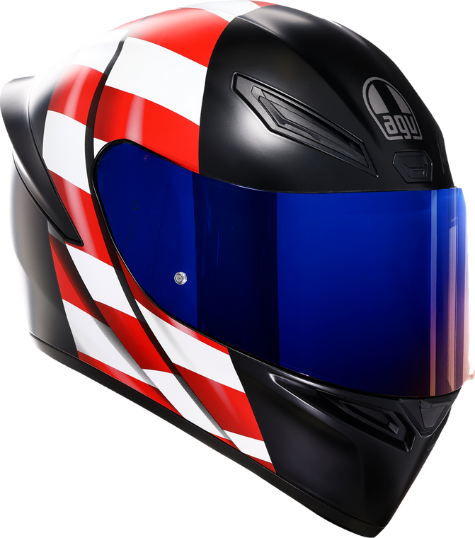 AGV K1 S Helmet - US Flag - Red/White/Blue - XL 2118394003-068-XL