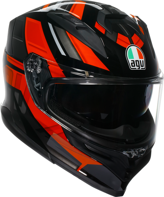 AGV K7 Helmet - Taurax - Black/Red - Large 2118399004-009-L