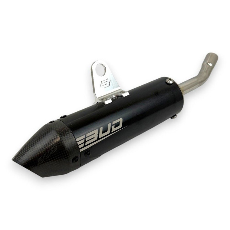 Bud Racing Aluminum/Carbon Silencer | TM 125/144 (2022+)