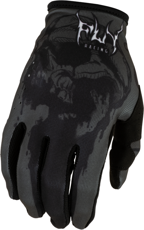 Youth Lite Dark Series Gloves Grey/Black Ys