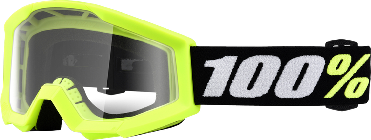 Strata Mini Goggle Yellow Clear Lens