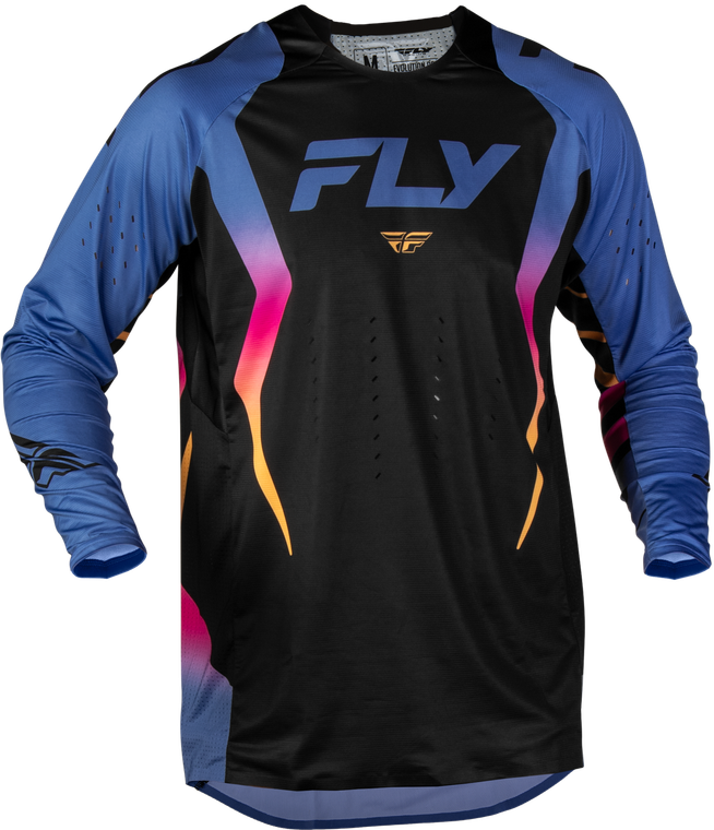 Evolution  Dst Le Bolt Jersey Black/Blue/Multi Xl
