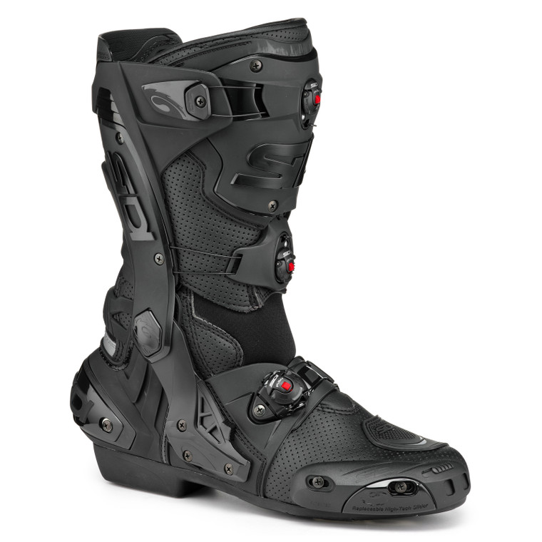 Sidi Rex Air Motorcycle Boots Perforated High Performance Racing