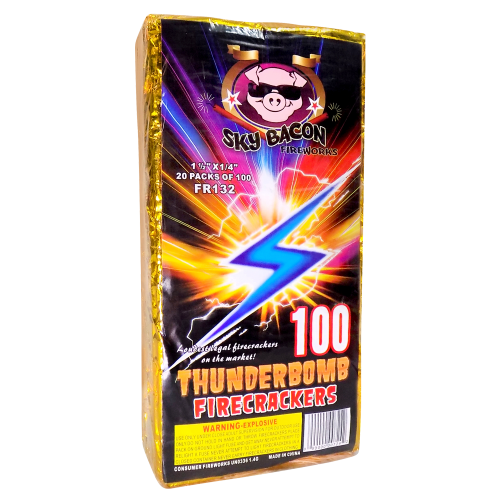 Thunderbomb Firecrackers 100s (Case)