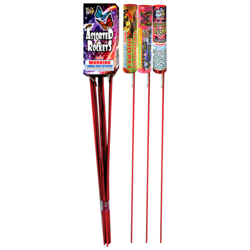 Assorted Rockets (Case)