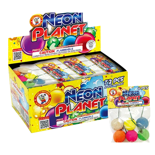 Neon Planet (smoke balls) (Case)