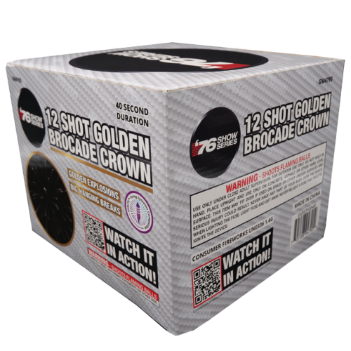 12s Brocade Crown (40sec) (Show) (Case)