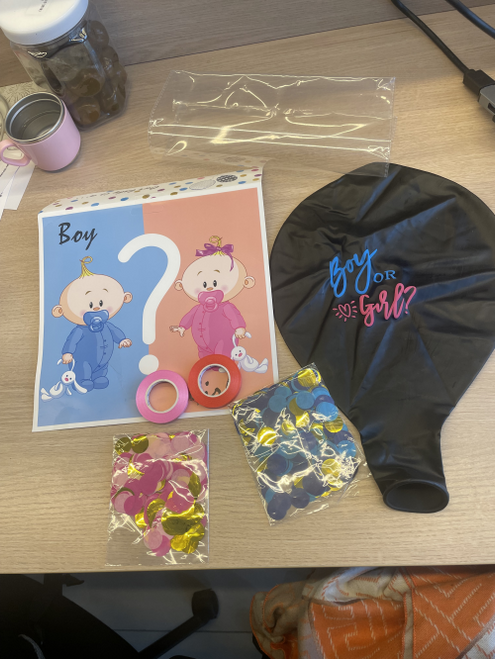 Gender Reveal Balloon (Case)