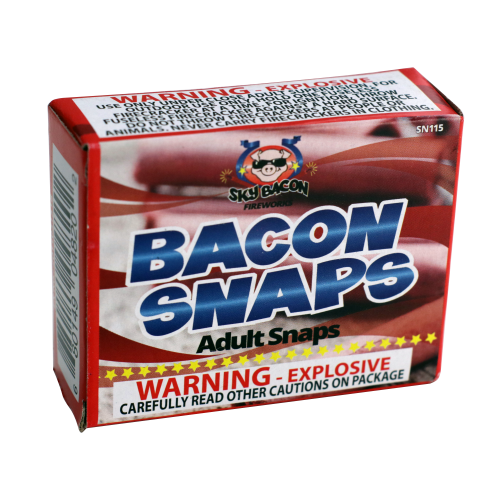 Bacon Snaps (Adult Snaps) (Case)