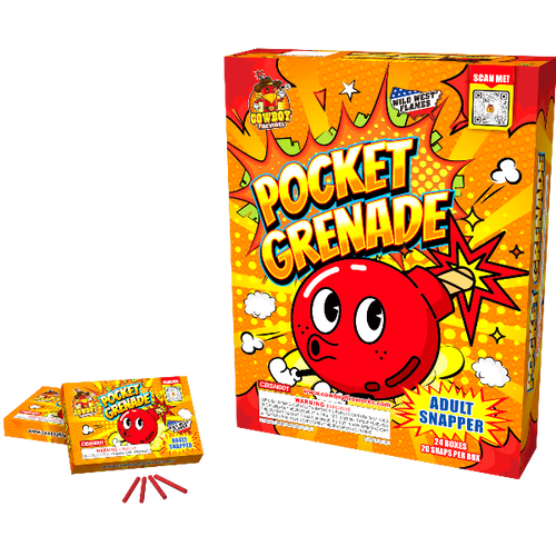 Pocket Grenade (adult snaps) (Case)