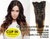 20" OMBRE CLIP IN EUROPEAN HUMAN HAIR EXTENSION 2/12