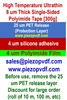 Ultrathin High Temperature Single-Sided polyimide tape: ~7.5 um/10um/17 um Thick