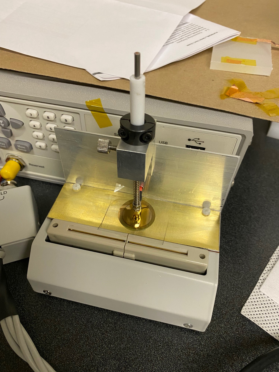 LCR Meter Test Fixture for Film & Disc Parallel Plate Easy Use 16451B