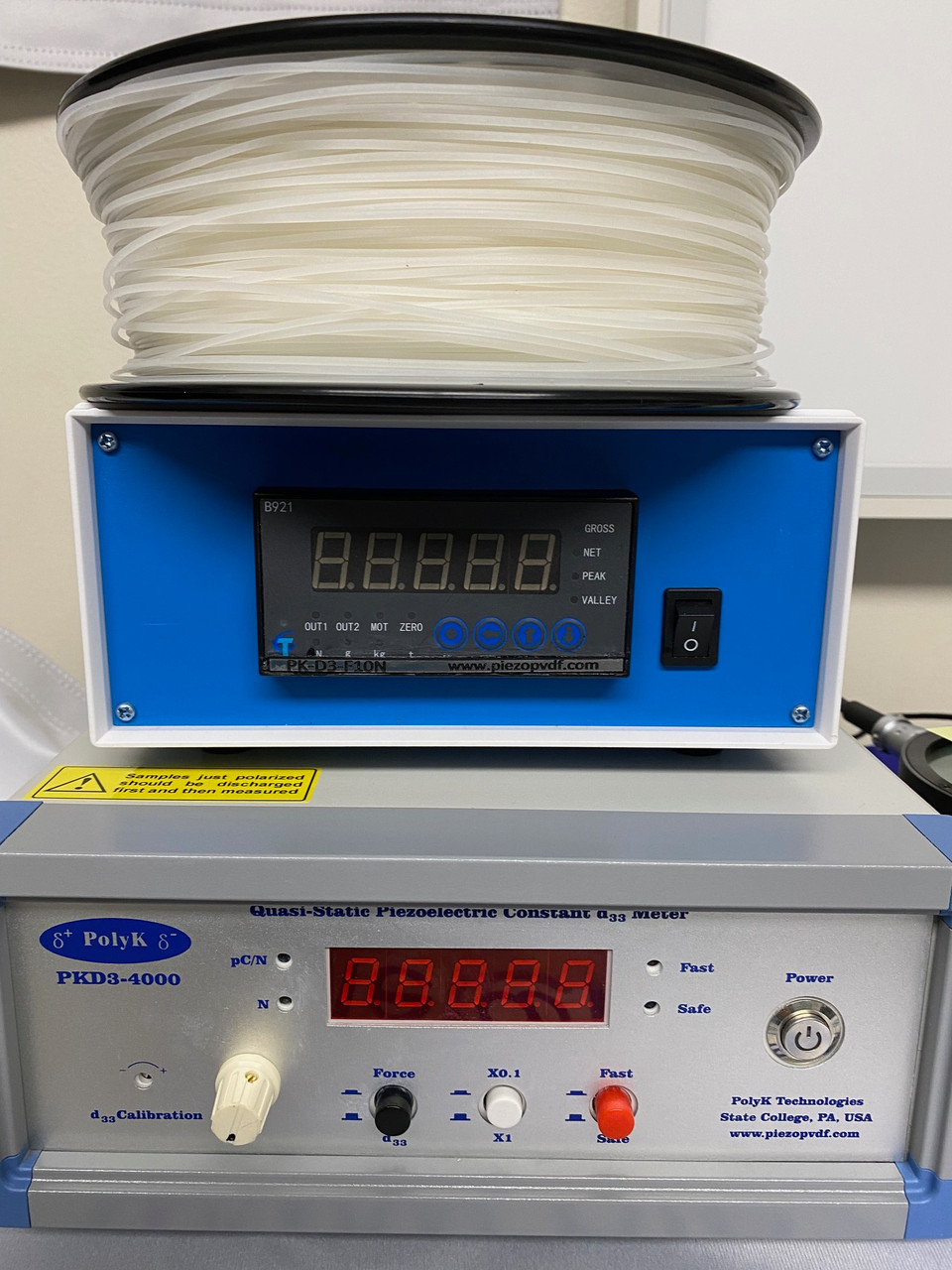 PVDF-TrFE 70/30 mol Copolymer 3D Printing Filament Dielectric