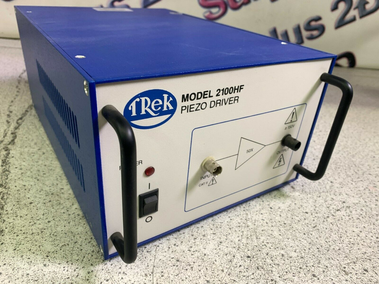 In stock: TREK MODEL 2100HF High Frequency High Voltage Piezo Driver Power Amplifier