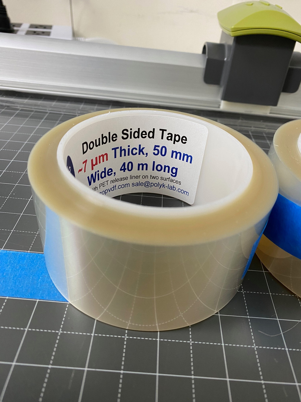 Ultrathin Double Sided Tape 7 um Thick