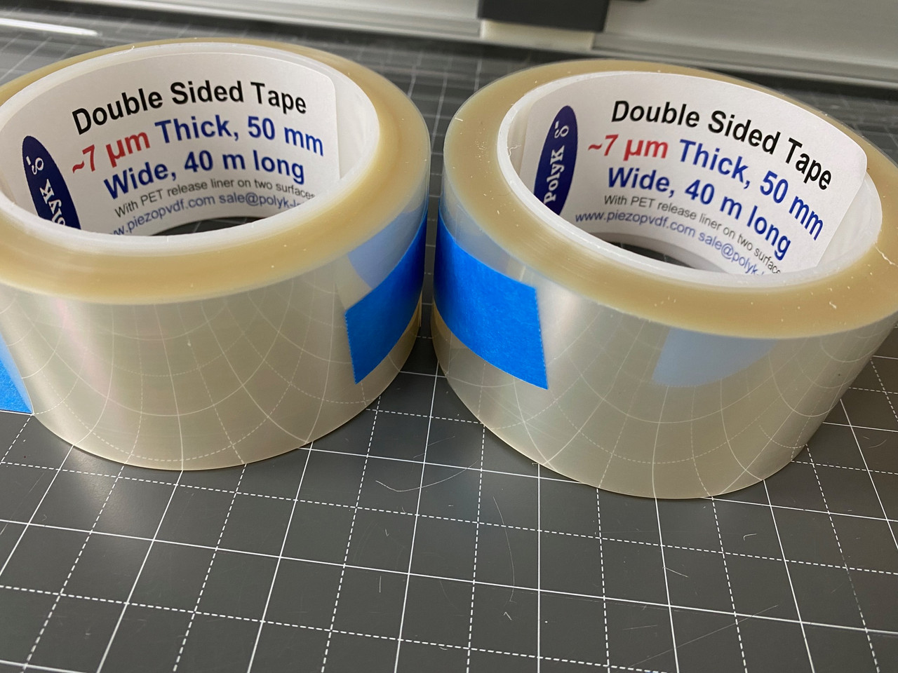 Ultrathin Double Sided Tape 7 um Thick