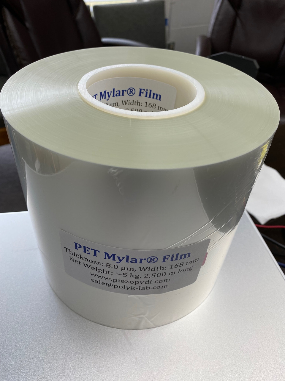 High temperature ultrathin film PET 8.0 um