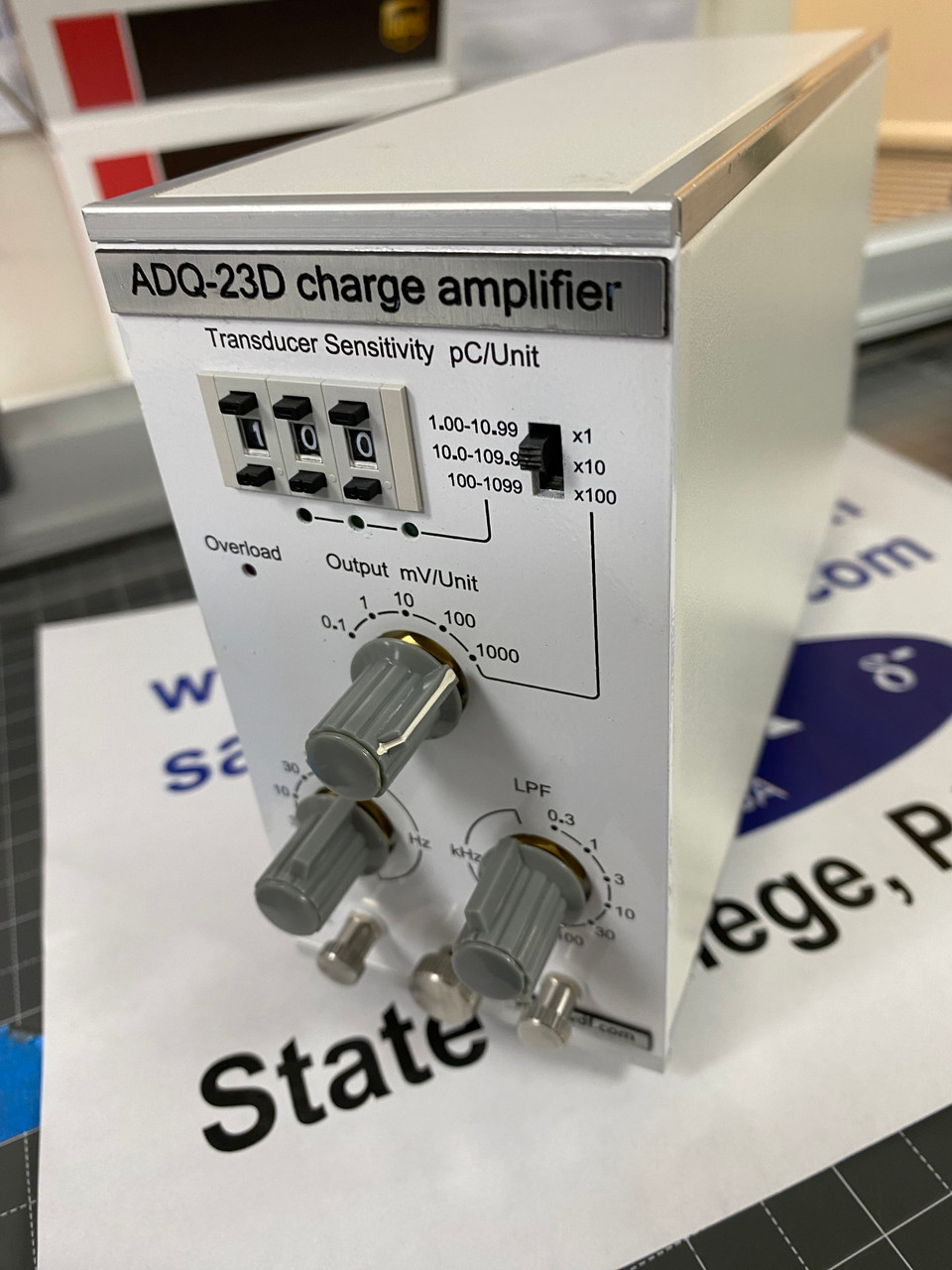 Advanced Amplifier for Piezo and Pyro Sensors