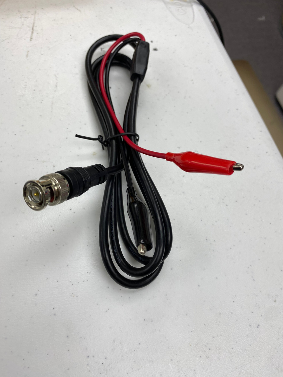 Sensor Cable: BNC-Clips 1 m long