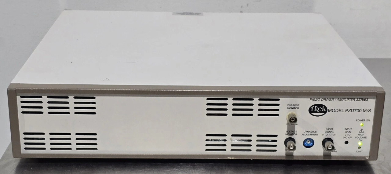 Trek PZD700 M/S High Voltage Power Amplifier and Piezo Driver, +/-700V, 200 mA, 125 kHz bandwidth, 370 V/us slew rate