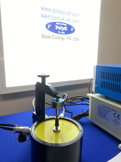 Berlincourt Piezoelectric meter (2000 pC/N): measure d33 constant, with static force sensor Berlincourt Piezoelectric meter (2000 pC/N): measure d33 constant, with static force sensor