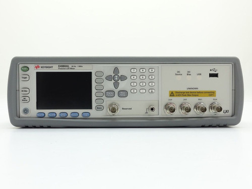 Used Keysight Used E4980AL Precision LCR Meter - 20 Hz to 1 MHz (Agilent) with high temperature test fixture and software