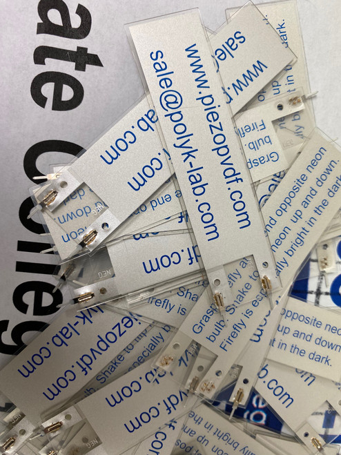 Sensor for Piezo PVDF Energy Harvesting, Mechanical Energy to Electrical Energy Sensor for Piezo PVDF Energy Harvesting, Mechanical Energy to Electrical Energy
