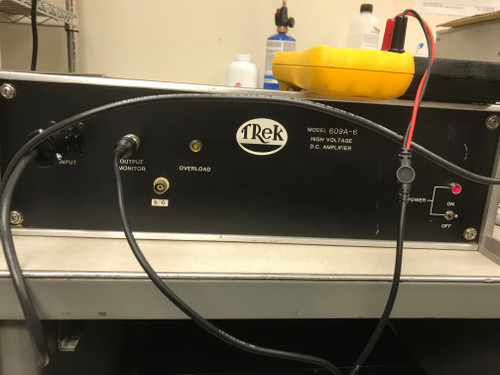Trek 609A-3 (609B-3, 610C, 610D, 610E) High Voltage Amplifier, +/-10kV/2mA with all cables