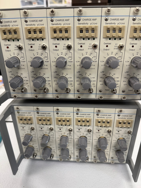 Six-Channel Charge Amplifier for Piezo and Pyro Sensors, with LPF and HPF