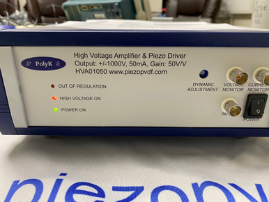 New High Voltage Power Amplifier and Piezo Driver +/-1000 V 50 mA