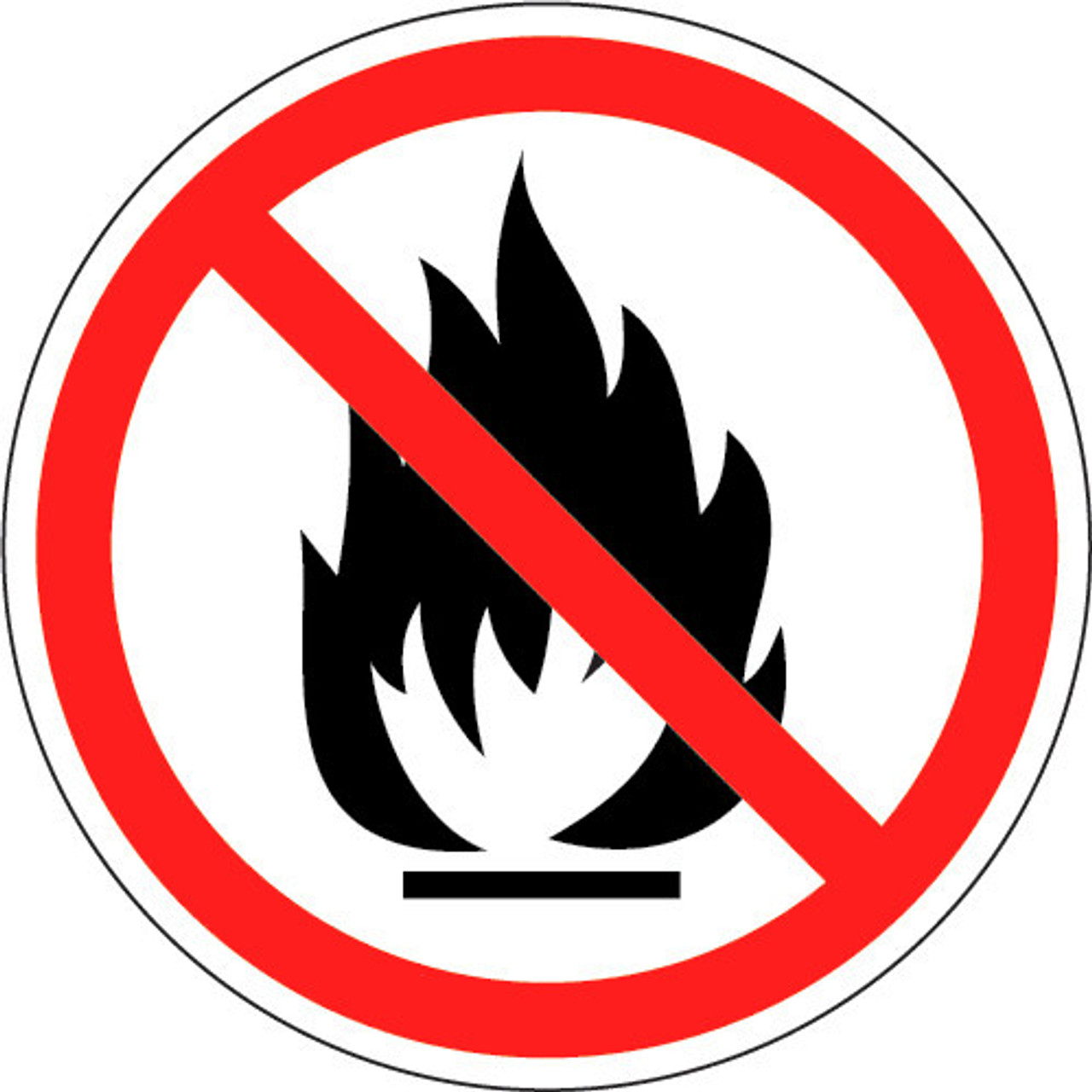 no open flames sign Ericvisser