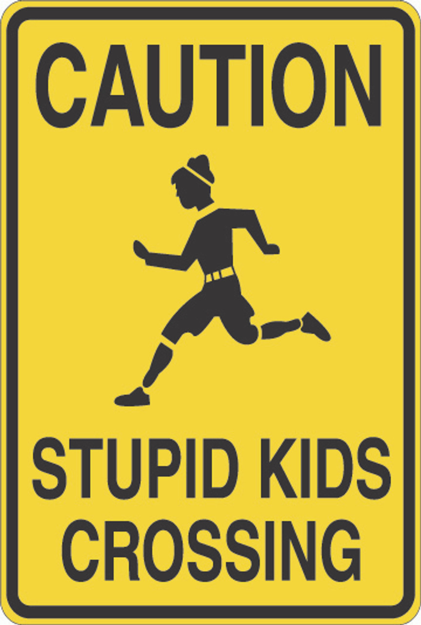 children crossing sign