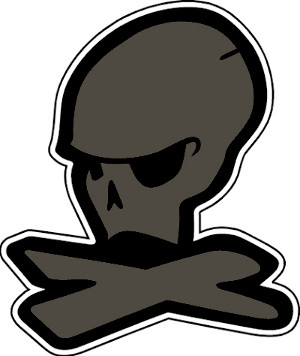 JDM Skull Sticker